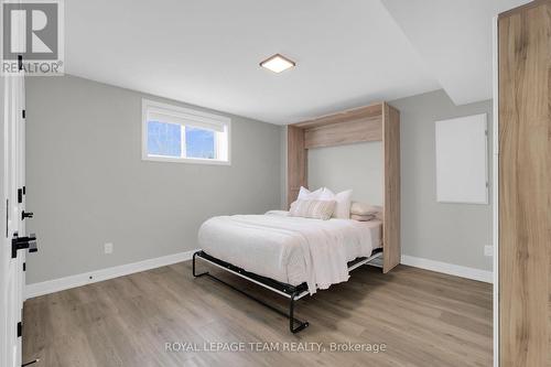 Murphy Bed in Bedroom in finished Basement. - 504 Barrage Street, Casselman, ON - Indoor Photo Showing Bedroom