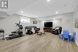 Large Rec Rm in finished Lower level. - 