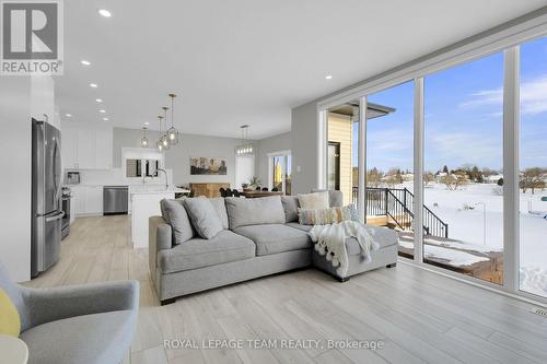Abundant natural light t/out main living area. - 504 Barrage Street, Casselman, ON - Indoor Photo Showing Living Room