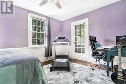 Bedroom 4, with door to balcony - 