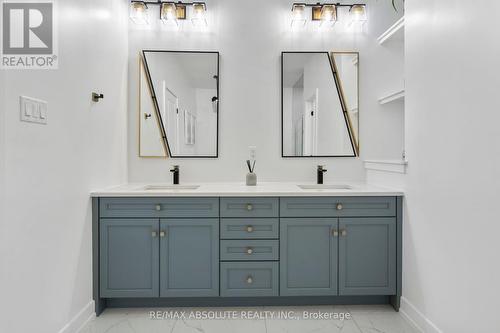 Gorgeous custom vanities in all baths - 921 Beckton Heights, Ottawa, ON - Indoor Photo Showing Bathroom