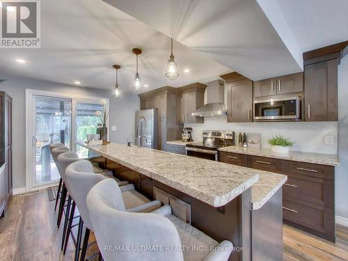 496 Elgin Street N, Cambridge, ON - Indoor Photo Showing Kitchen With Stainless Steel Kitchen With Upgraded Kitchen