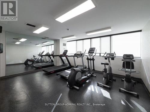 1501 - 133 Torresdale Avenue E, Toronto, ON - Indoor Photo Showing Gym Room
