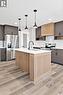 2929 Welby Way, Regina, SK  - Indoor Photo Showing Kitchen With Stainless Steel Kitchen With Upgraded Kitchen 