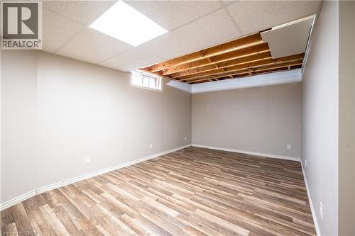 646 Basswood Street Unit# A, Waterloo, ON - Indoor Photo Showing Basement