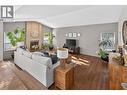 2330 Butt Road Unit# 407, West Kelowna, BC  - Indoor Photo Showing Living Room With Fireplace 