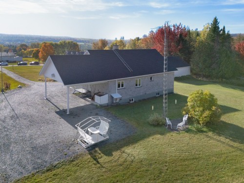 Aerial View - 125 Rue Des Peupliers, Stratford, QC - Outdoor With View