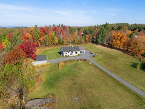 Aerial View - 125 Rue Des Peupliers, Stratford, QC - Outdoor With View