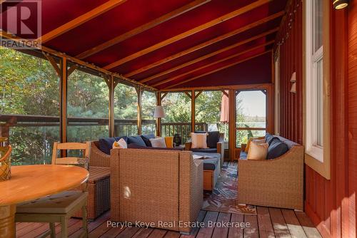 1127 Whispering Pines Trail, Bracebridge (Oakley), ON - Outdoor With Deck Patio Veranda With Exterior