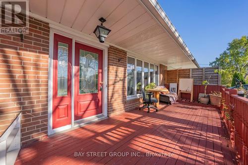 43 Sherwood Forest Drive, Markham, ON - Outdoor With Deck Patio Veranda With Exterior