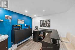 Full sink access and pvt bar area. - 