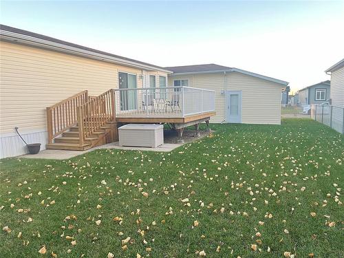 93 Eagle Way, Brandon, MB - Outdoor With Deck Patio Veranda With Exterior