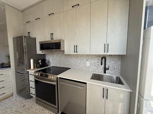 Cuisine - 6627-A Rue De La Roche, Montréal (Rosemont/La Petite-Patrie), QC - Indoor Photo Showing Kitchen With Upgraded Kitchen