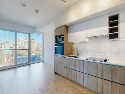 1006-319 Jarvis Street, Toronto, ON - Indoor Photo Showing Kitchen