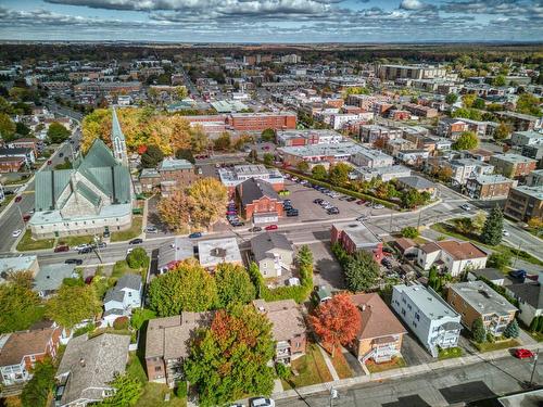 Photo aérienne - 479  - 485 Rue Notre-Dame, Drummondville, QC - Outdoor With View