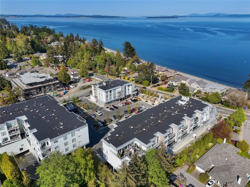 302-5118 Cordova Bay Rd, Saanich, BC - Outdoor With Body Of Water With View