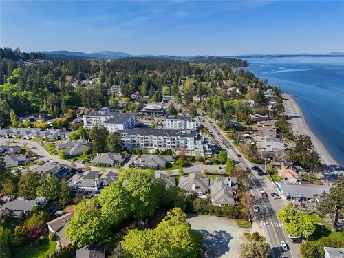 302-5118 Cordova Bay Rd, Saanich, BC - Outdoor With Body Of Water With View