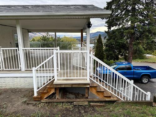 7910 Lakeview Drive, Coldstream, BC - Outdoor With Deck Patio Veranda With Exterior