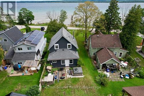 166 Old Beach Drive, Georgian Bluffs, ON - Outdoor With Body Of Water With View
