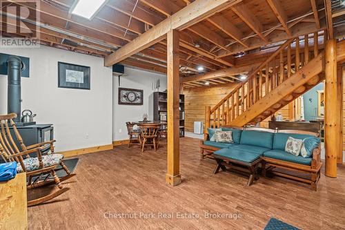 121 Poor Mans Road, Parry Sound Remote Area (Lount), ON - Indoor Photo Showing Basement