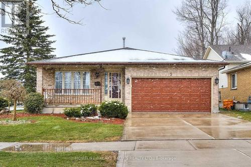 3 Cora Drive, Kitchener, ON - Outdoor With Deck Patio Veranda