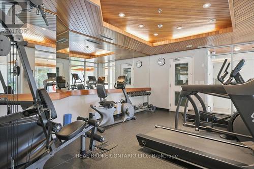 804 - 40 Old Mill Road, Oakville, ON - Indoor Photo Showing Gym Room