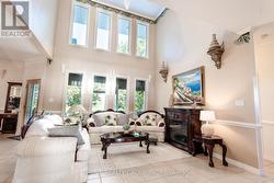 Great room with 18' of ceiling height! - 