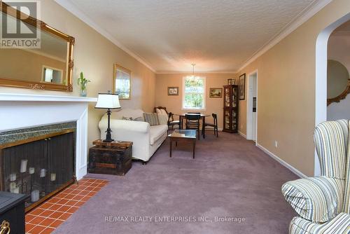 992 Baldwin Road, Mississauga, ON - Indoor Photo Showing Other Room With Fireplace