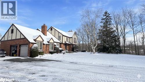 Dining space featuring a chandelier and recessed lighting - 4905 First Line, Erin, ON - Indoor Photo Showing Other Room