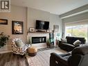 457 4 Th Street, Vernon, BC  - Indoor Photo Showing Living Room With Fireplace 