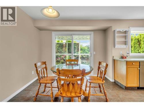 2241 Majoros Road, West Kelowna, BC - Indoor Photo Showing Dining Room