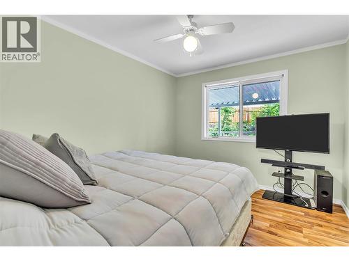 3rd bedroom - main floor. - 2241 Majoros Road, West Kelowna, BC - Indoor Photo Showing Bedroom