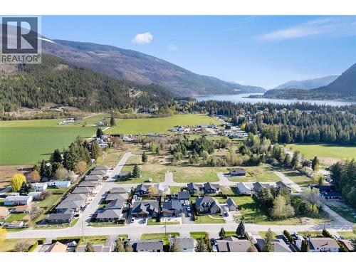 Areial View of Community Plan and lake - 730 Elderberry Walk, Sicamous, BC 