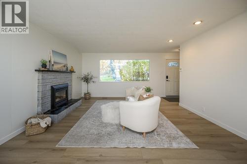 3028 2Nd Avenue, Prince George, BC - Indoor Photo Showing Living Room With Fireplace