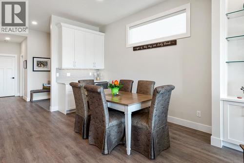 496 Silversage Place Unit# 2, Vernon, BC - Indoor Photo Showing Dining Room