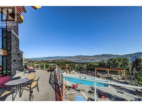 3205 Skyview Lane Unit# 205, West Kelowna, BC - Outdoor With In Ground Pool With View