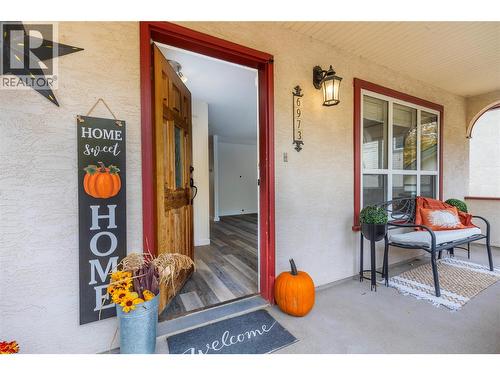 6973 Cummins Road, Vernon, BC - Outdoor With Deck Patio Veranda With Exterior