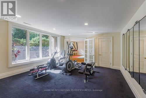 32 Arjay Crescent, Toronto, ON - Indoor Photo Showing Gym Room