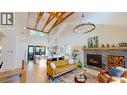 4881 Pedley Heights Court, Windermere, BC  - Indoor Photo Showing Living Room With Fireplace 