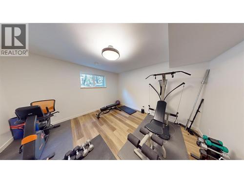 4881 Pedley Heights Court, Windermere, BC - Indoor Photo Showing Gym Room