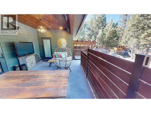 4881 Pedley Heights Court, Windermere, BC - Outdoor With Deck Patio Veranda With Exterior