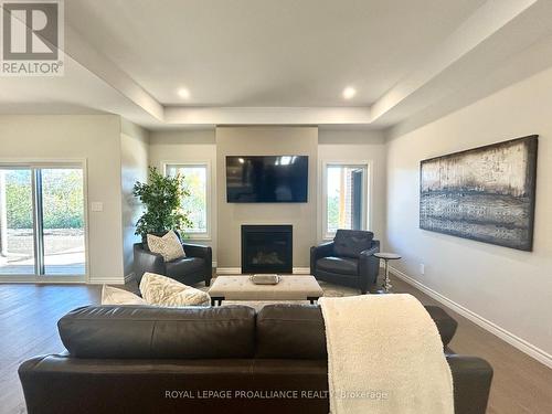 130 Stonecrest Boulevard, Quinte West (Sidney Ward), ON - Indoor Photo Showing Living Room With Fireplace