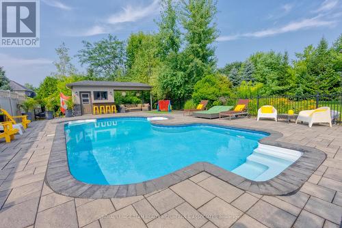 463 Lockmaster Crescent, Ottawa, ON - Outdoor With In Ground Pool With Deck Patio Veranda With Backyard