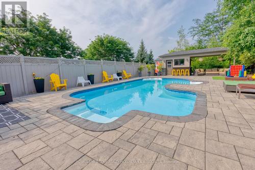 463 Lockmaster Crescent, Ottawa, ON - Outdoor With In Ground Pool With Deck Patio Veranda With Backyard