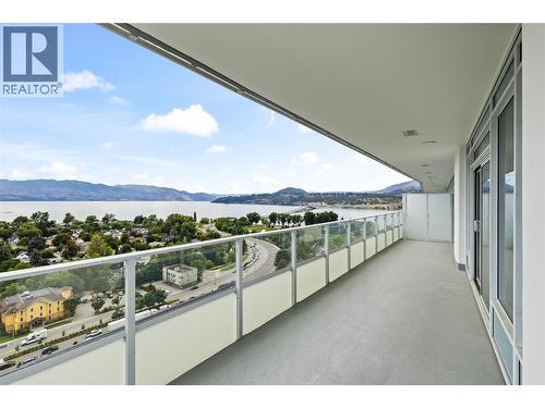 238 Leon Avenue Unit# 1704, Kelowna, BC - Outdoor With Body Of Water With Balcony With View With Exterior