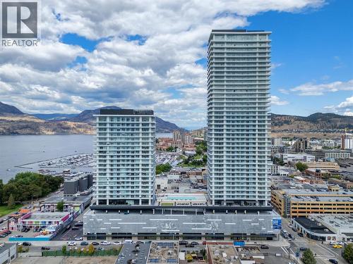238 Leon Avenue Unit# 1704, Kelowna, BC - Outdoor With Body Of Water With View