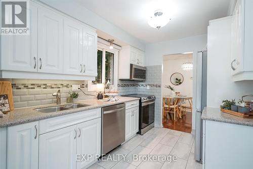 139 Adele Crescent, Oshawa, ON - Indoor Photo Showing Kitchen With Double Sink