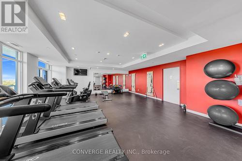 1310 - 3220 Sheppard Avenue E, Toronto, ON - Indoor Photo Showing Gym Room