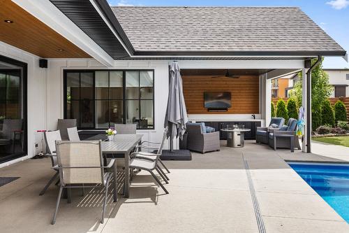 4243 Russo Street, Kelowna, BC - Outdoor With In Ground Pool With Deck Patio Veranda With Exterior