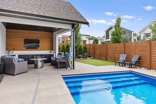 4243 Russo Street, Kelowna, BC - Outdoor With In Ground Pool With Deck Patio Veranda